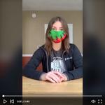 Occupational Safety & Health Student Demonstrates How to Make a Bandanna Mask